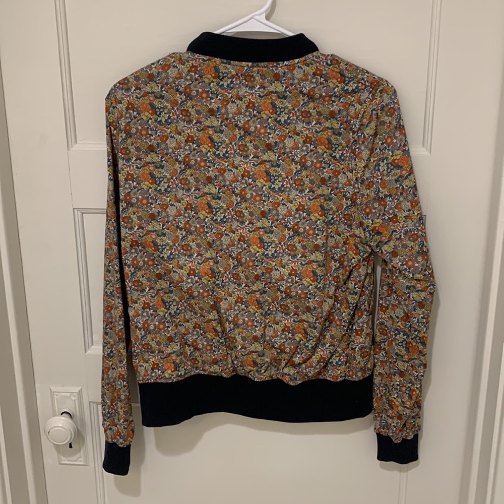 Source Unknown Floral Bomber Jacket - Multicolor - image 4